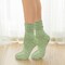 Wrapables Women's Wool Blend Frosted Winter Quarter Socks (Set of 5)